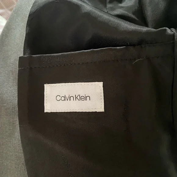 Calvin Klein Kids Gray Blazer - Picture 2 of 7
